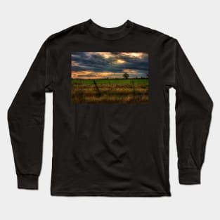 Countryside at dusk Long Sleeve T-Shirt